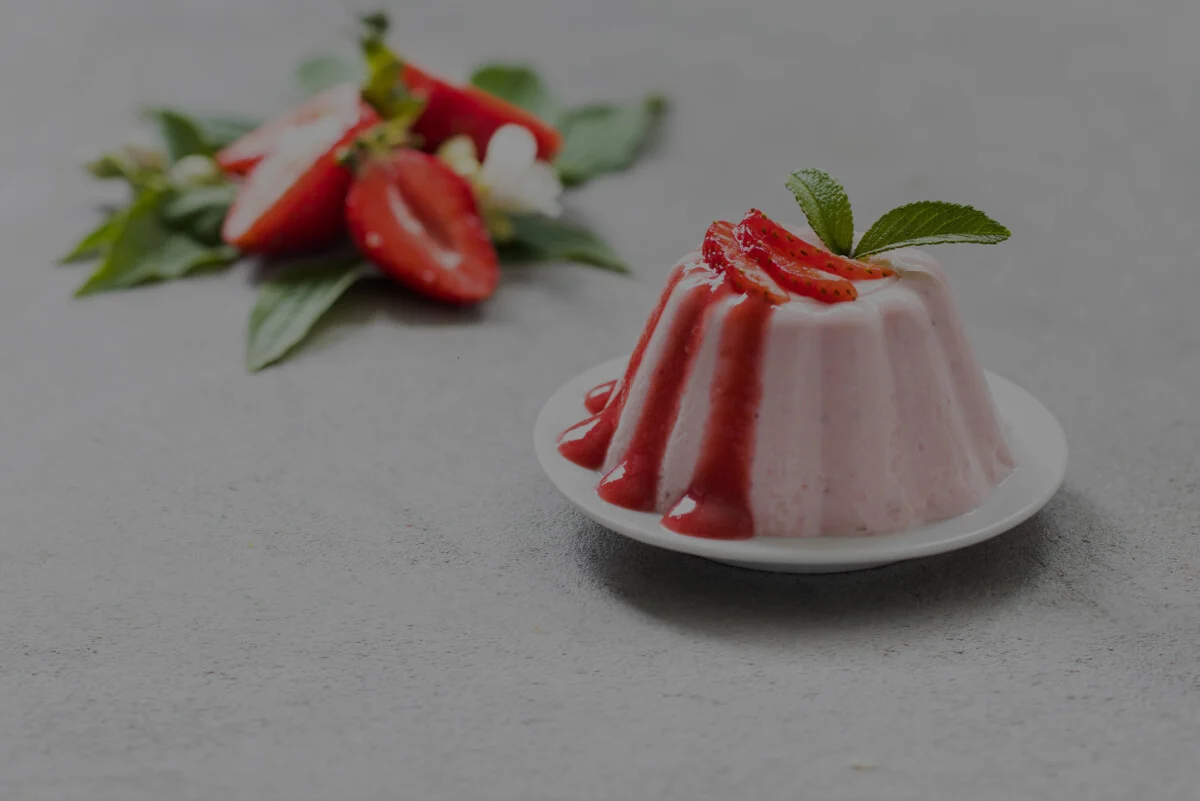 dessert panna cotta applicazione industriale
